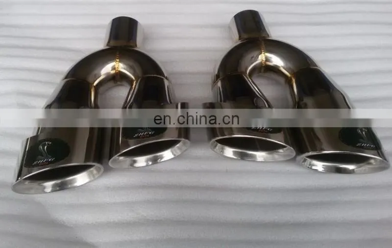 Angle Cut Chrome Exhaust Tip