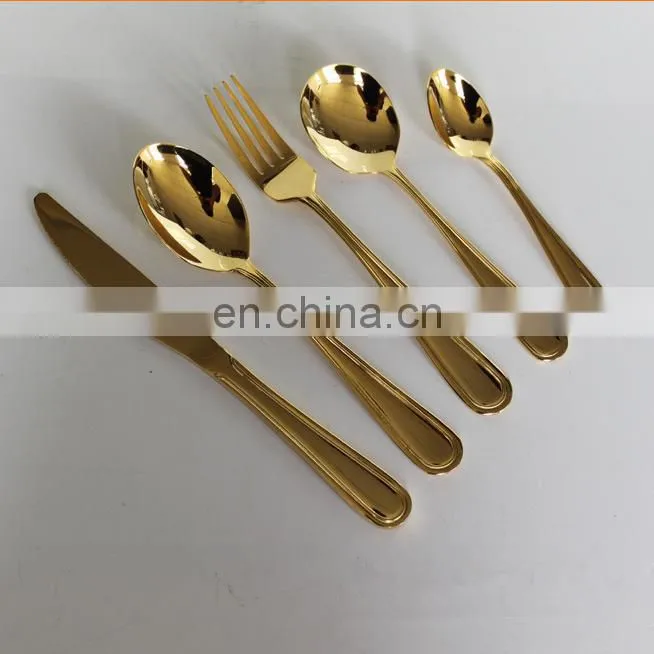 High quality baby bulk mini metal spoon