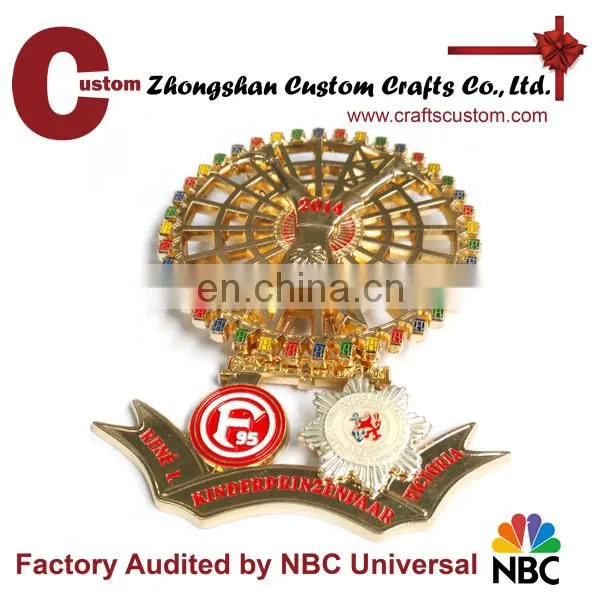 Large size commemorative medal with custom design