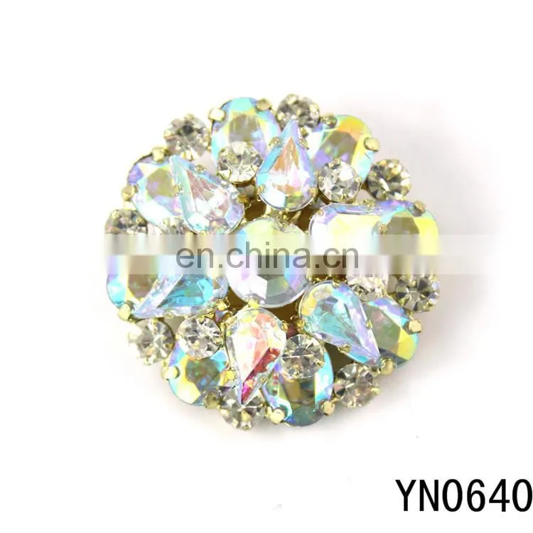 2015 new fashion rhinestone accessories shoe buckle for shoes