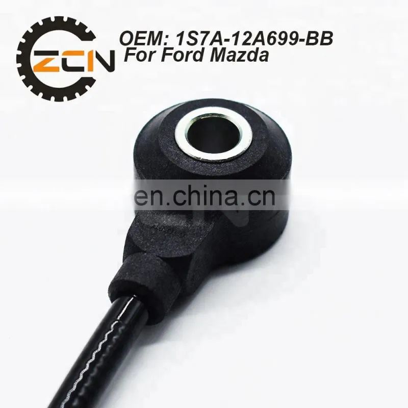 1S7A-12A699-BB Auto Engine Knock Detonation Sensor Black