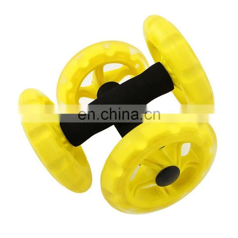 Durable AB wheel silence AB wheel abdominal execiser double wheel