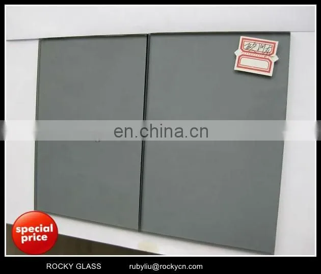 Sell 4MM 5MM 6MM Euro Grey Tinted Glass / Light Grey Tinted Glass