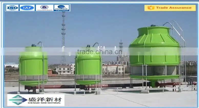 finely processed water cooling tower/ frp water treatment cooling tower