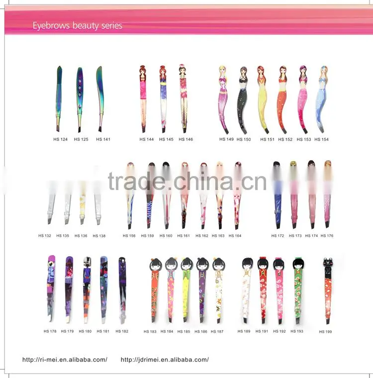 arrow stamped tweezers personalized tweezers