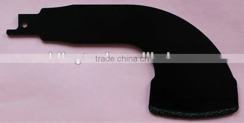 Tile grout removal blade with carbide grit edge Fits All Electric Reciprocating Saw