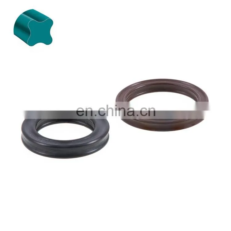 NBR FKM Rubber Quad-Ring Seal Quad Ring X Shape X-Rings