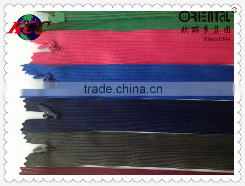 3# KCC invisible zipper/ dyeable tape