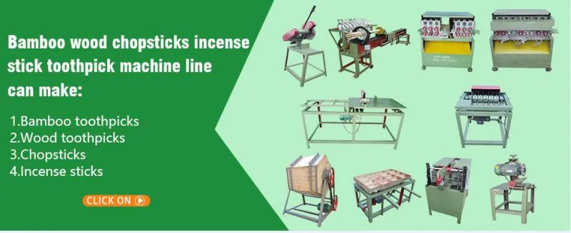 Factory Price Automatic Bamboo Wood Toothpick Machine De Production
