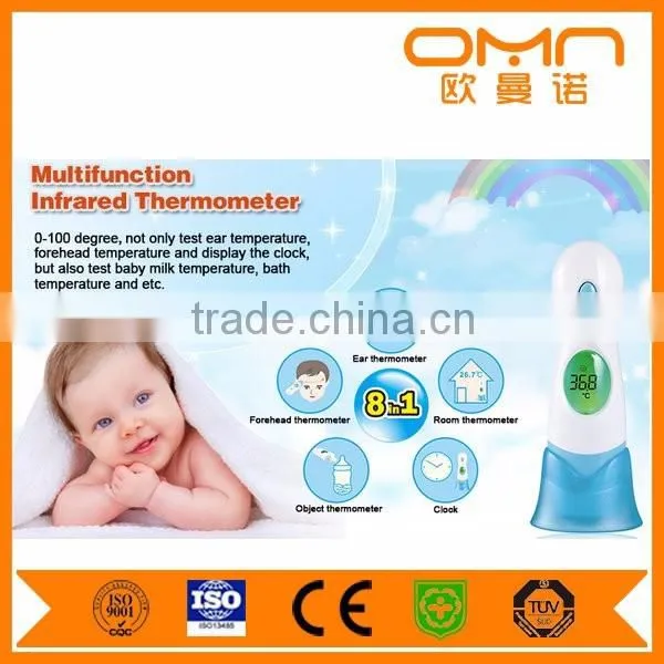 Multi Function Non-contact Infrared Digital Thermometer Body Temperature Meter Medical Care Ear &Forehead Termometro Testa Meter