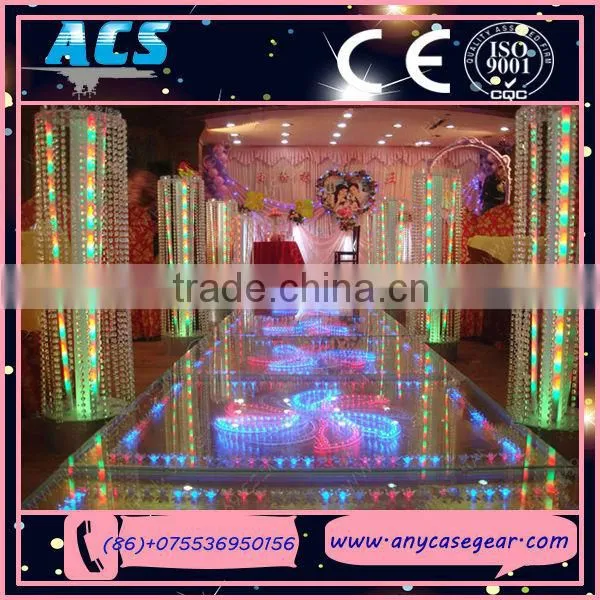 Swimming Pool LED Lights Stage /Glass LED display stage