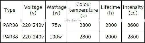 par38 halogen lamp