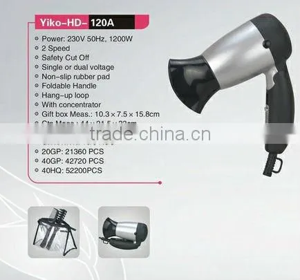 cordless professional wall mounted hotel hair dryer