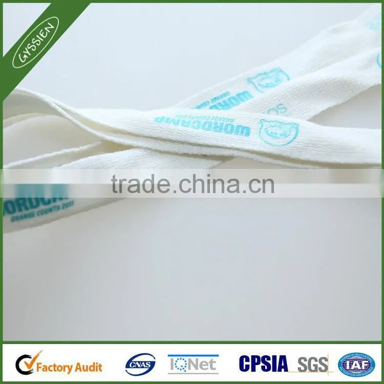Logo printed factory price high quality custom lanyard,custom neck strap
