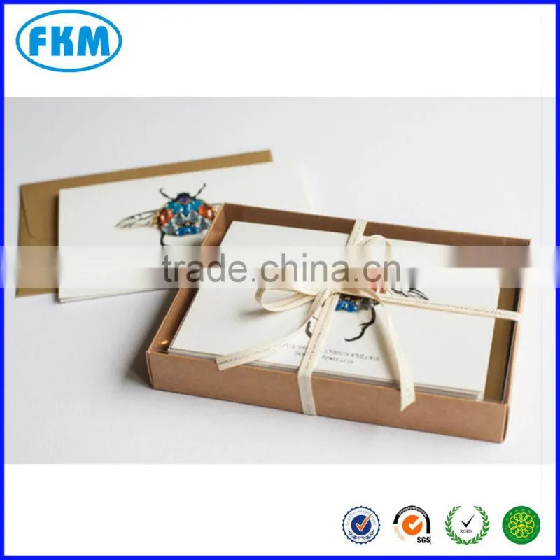 card envelope in box