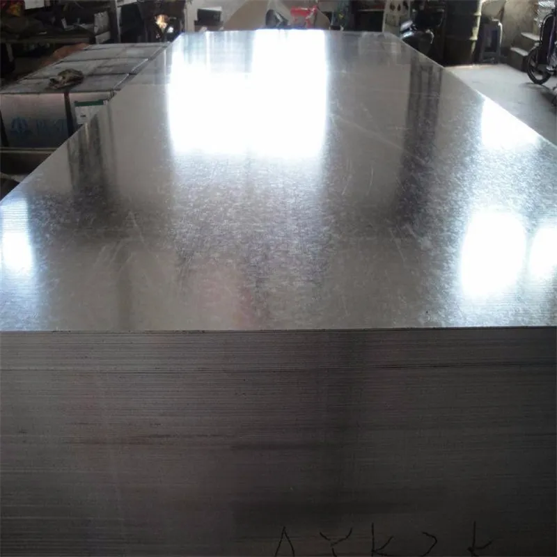 Wholesale Galvanized Steel Sheet Plate 0.5mm 1.0mm 2.0mm Thick Z40 Z180 Carbon Steel Plates for Building