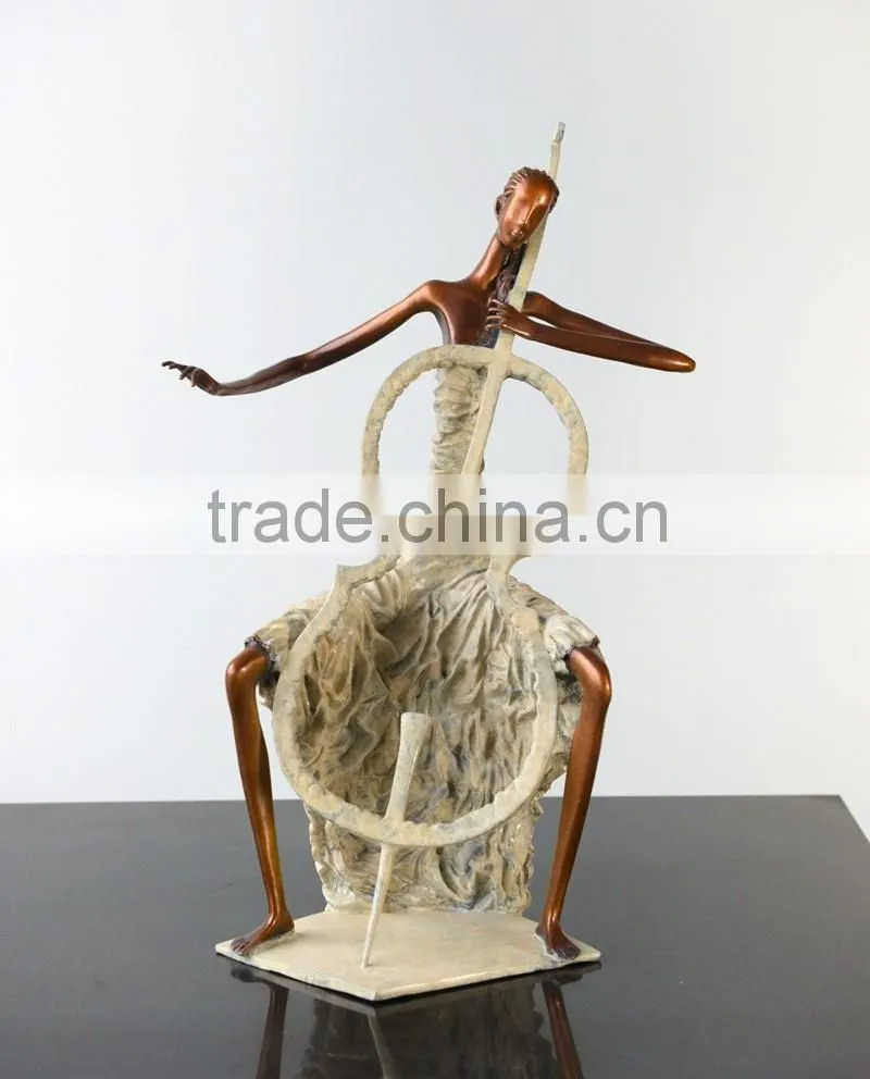 Patented Home Decoration Bronze Figure Statue Abstract Sculpture