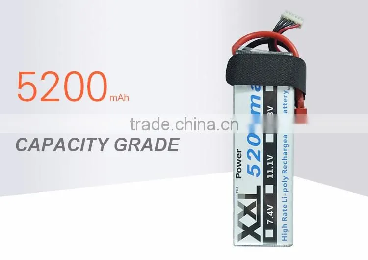 High Discharge Rate Lipo Battery 5S 5200mah 18.5V
