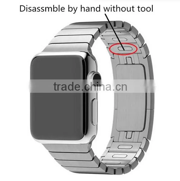adjust without Tool stainless steel For Apple Watch band