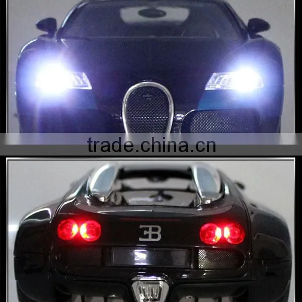 1:14 4 CH RC Car with LED lights and steering wheel Foot pedals gravity sensing remote control car