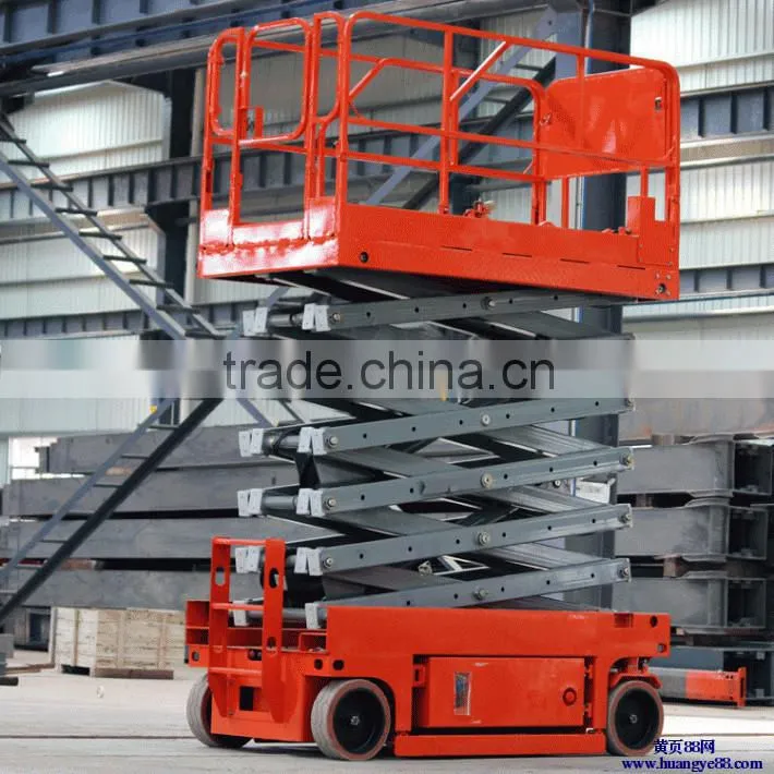 500kg Hot Sale Portable Hydraulic Used Electric Scissor Lift