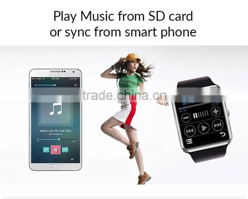 2016 New Arrival MTK2620A Android Smart Watch with wifi Bluetooth Smartwatch
