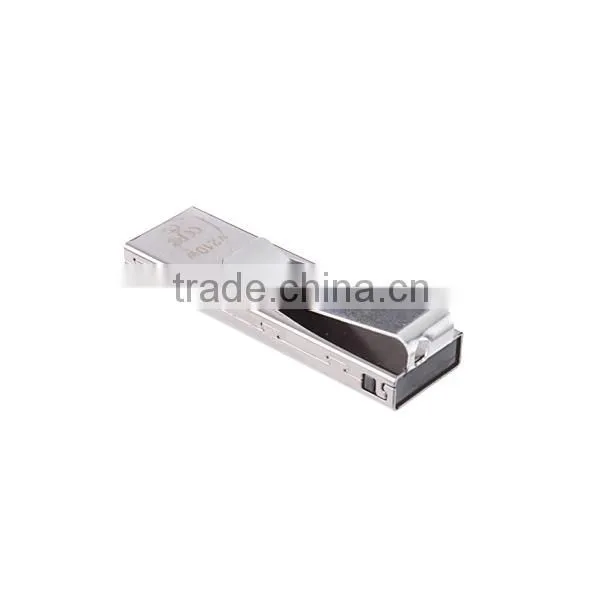 Coumputer accessories metal paper clip usb flash drive with logo