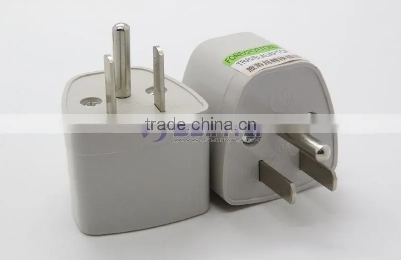 Universal Travel Power Plug to USA AC Plug adapter ( 3-pin ) electrical plug