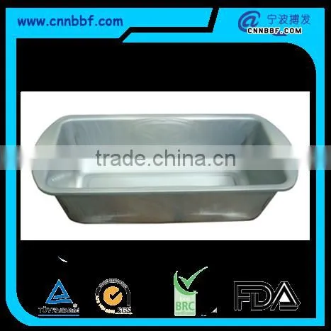 Ecofriendly food grade tin baking brea loaf pan cake case mold