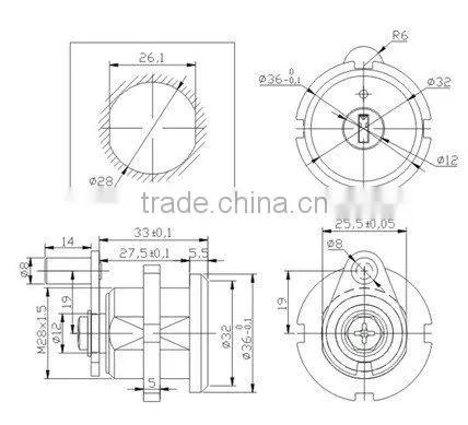 Safe Lock Cylinder