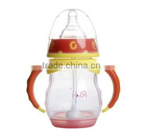 120ML Shining Boon Baby Products Baby Food Feeder Plastic Bottles Wide Mouth PPLQ