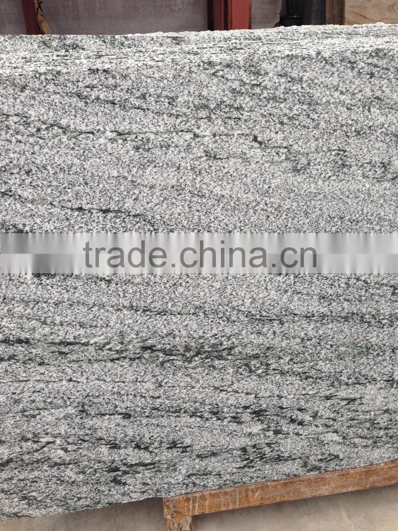 2015 hot sale polished muliticolor green granite tile