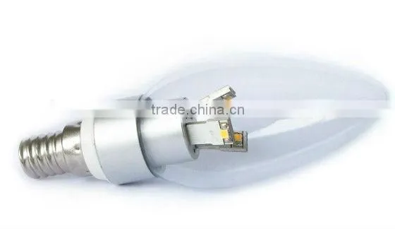 candle shape LED bulb light fixture kit/LED housing
