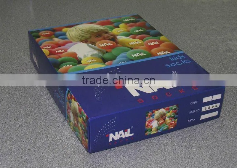 new style socks packaging box