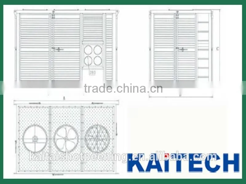 Industrial using for newly cast steel: Air-Cooled Dehumidifiers