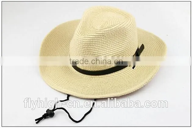 Custom Hand Made Promotional Natural Straw Hats