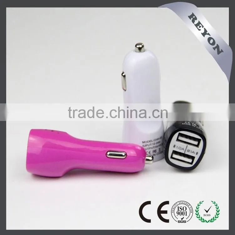 REYON cheap 2A 2 port promotional usb car charger