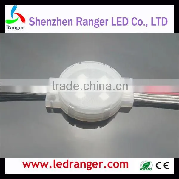24 Pixels RGB LED Pixel Module DMX512 with Mini Decoder Clear cover with Lens for 5050 LEDs