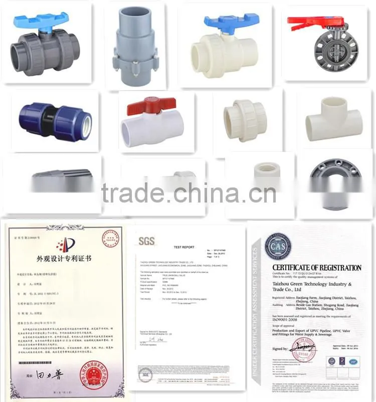 Plastic PVC Reducing Tee reducer tee