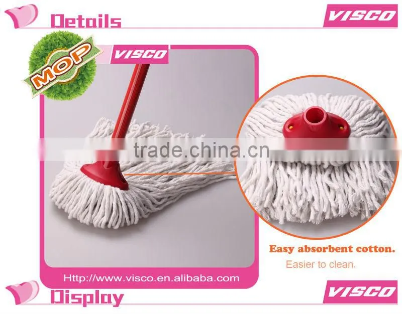 Round Head Clean mop 50%Cotton,VB308