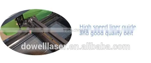 2016 new style Dowell CO2 leatheer craft concrete laser engraving machine for nonmetal materials