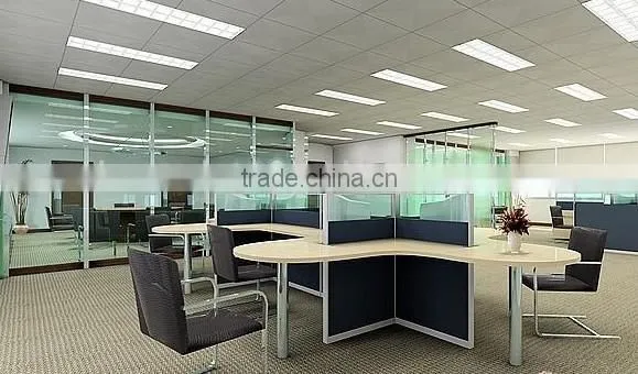 Office aluminum frame glass door and window