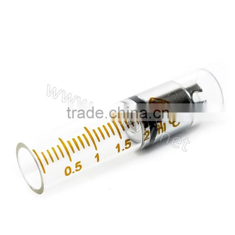 Glass Tube With Copper Piston For Continuous Injector