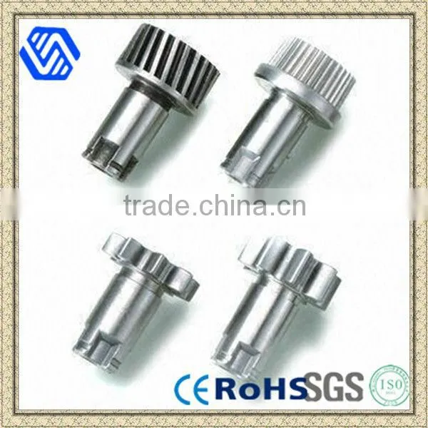 Sintered Transmission Gearing Motor Shaft/Automobile Parts/Powder Metallurgy with High Strength