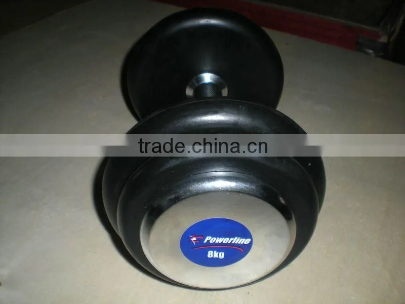 high quality rubber dumbbell