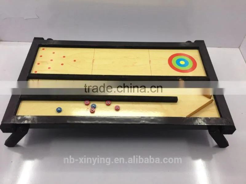 Hot selling 3-in-1 Table Game with Table Tennis,Bowning,Shuffleboard