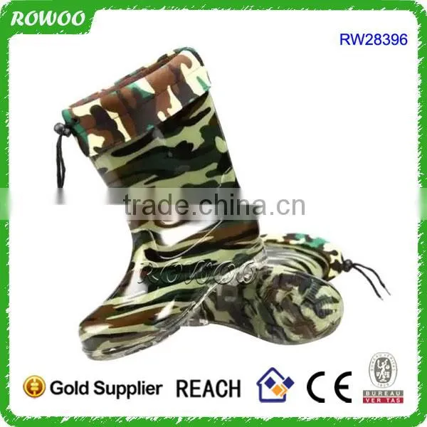 mens boots, man made material boots,pvc rain boots for man