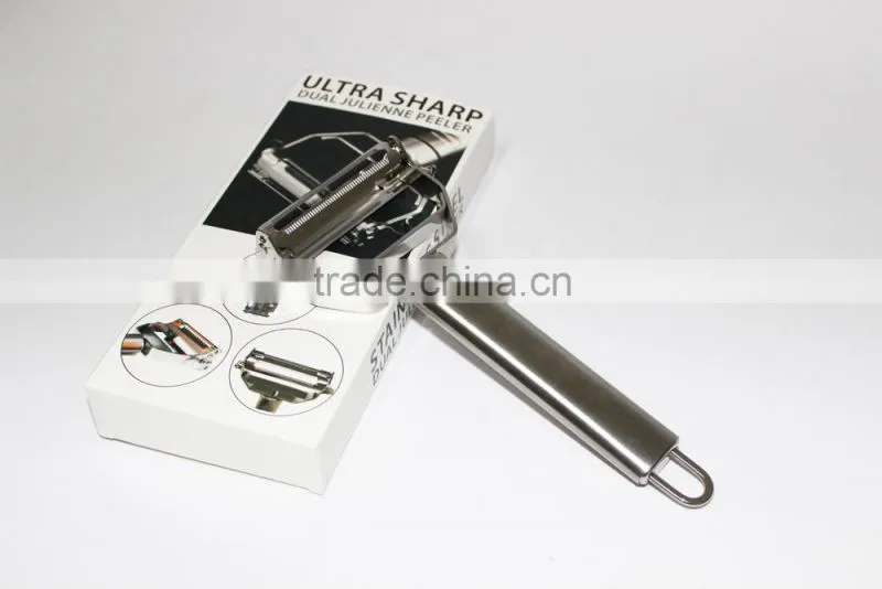 Ultra Sharp Stainless Steel Julienne Peeler Vegetable Slicer Julienne slicer Kitchen Tool Kitchen Gadget