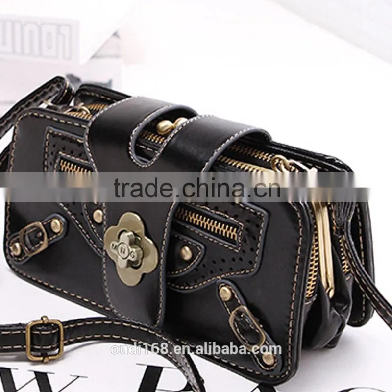 Pattern bag accessories bag turn lock,mini handbag turn lock