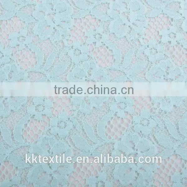 New Arrival Elegant 80% Cotton 20% Nylon mesh lace fabric in two colors